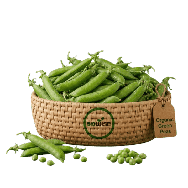 Organic Green Peas – Naturally Grown by BioWise