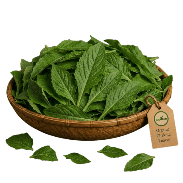 Organic Chakota Leaves (Sambar Keera) – Naturally Grown by BioWise