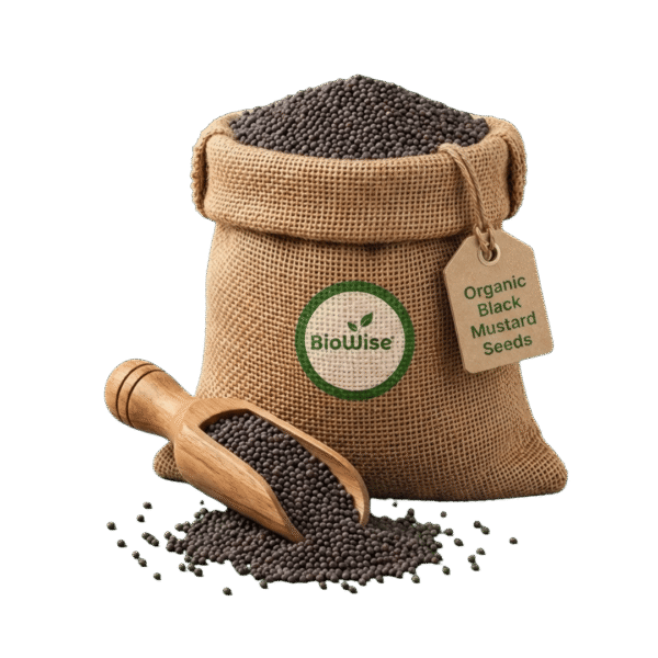 Organic Black Mustard Seeds – Naturally Grown by BioWise