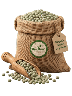 Organic Dry Green Peas – Naturally Grown by BioWise