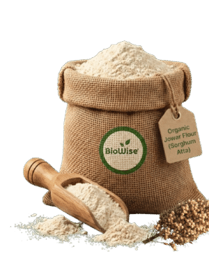 Organic Jowar Flour (Sorghum Atta) Organic Jowar Flour (Sorghum Atta) – Naturally Grown by BioWise