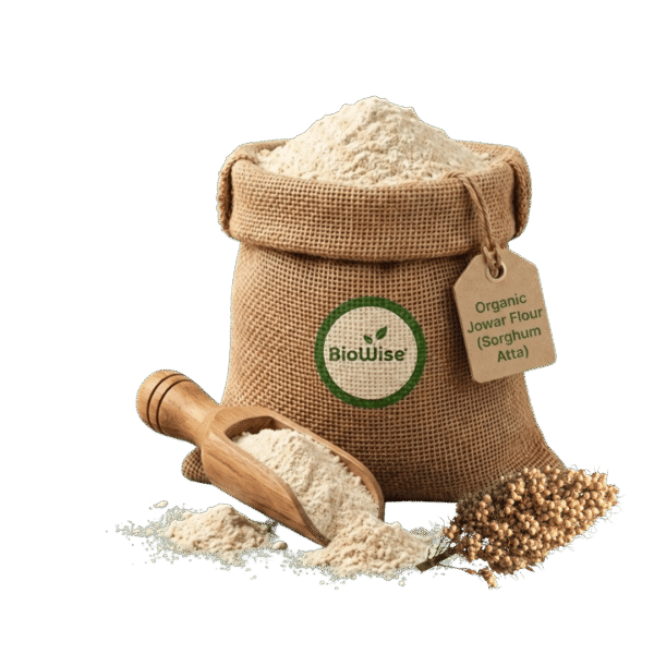 Organic Jowar Flour (Sorghum Atta) Organic Jowar Flour (Sorghum Atta) – Naturally Grown by BioWise
