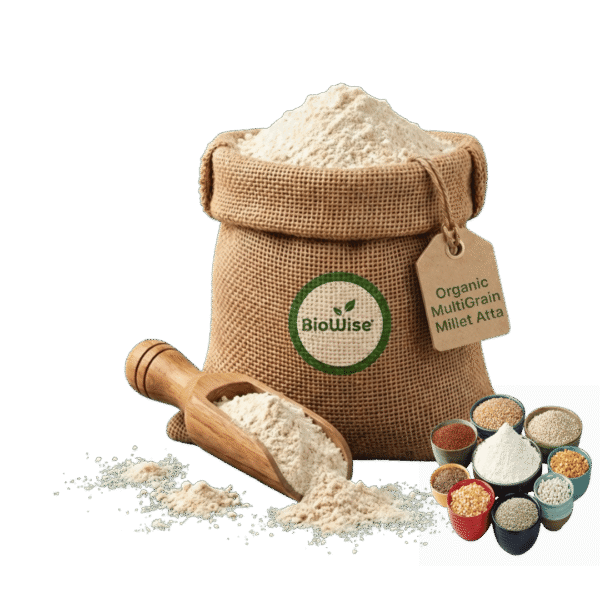 Organic Multi Grain Millet Atta – Naturally Grown by BioWise