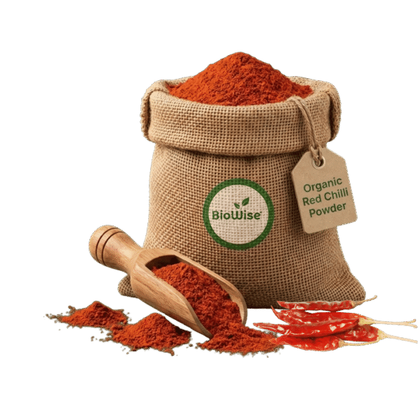 Organic Red Chilli Powder – Naturally Grown by BioWise
