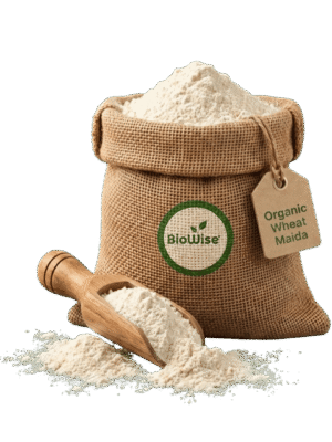 Organic Wheat Maida Organic Whole Wheat Flour (Atta) – Naturally Grown by BioWise