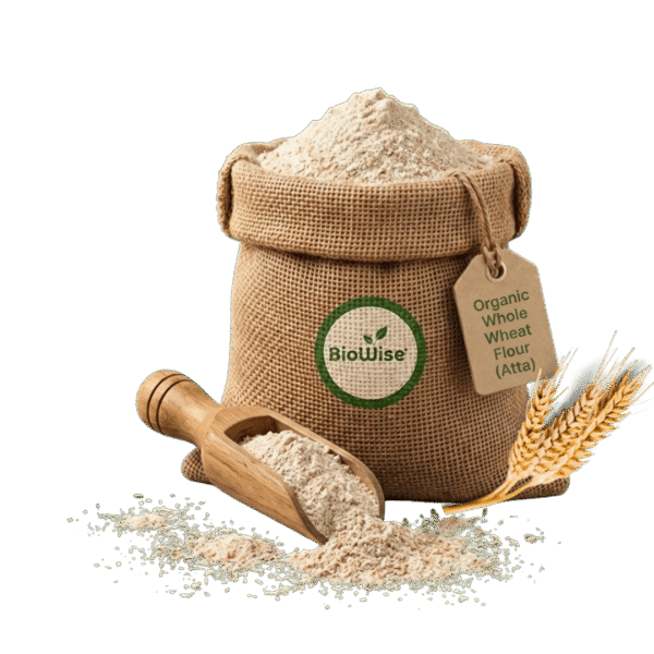 Organic Whole Wheat Flour (Atta) – Naturally Grown by BioWise