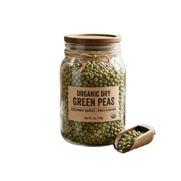 Organic Dry Green Peas – Naturally Grown by BioWise