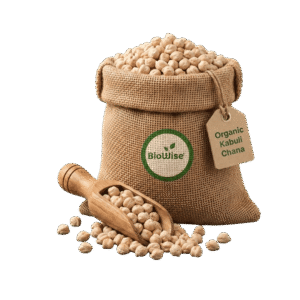 Organic Kabuli Chana (White Chickpeas) – Naturally Grown by BioWise