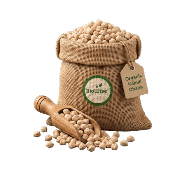 Organic kabuli Chanaa Organic Kabuli Chana (White Chickpeas) – Naturally Grown by BioWise