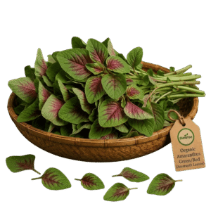 Organic Amaranthus Green/Red (Amaranth Leaves) – Naturally Grown by BioWise